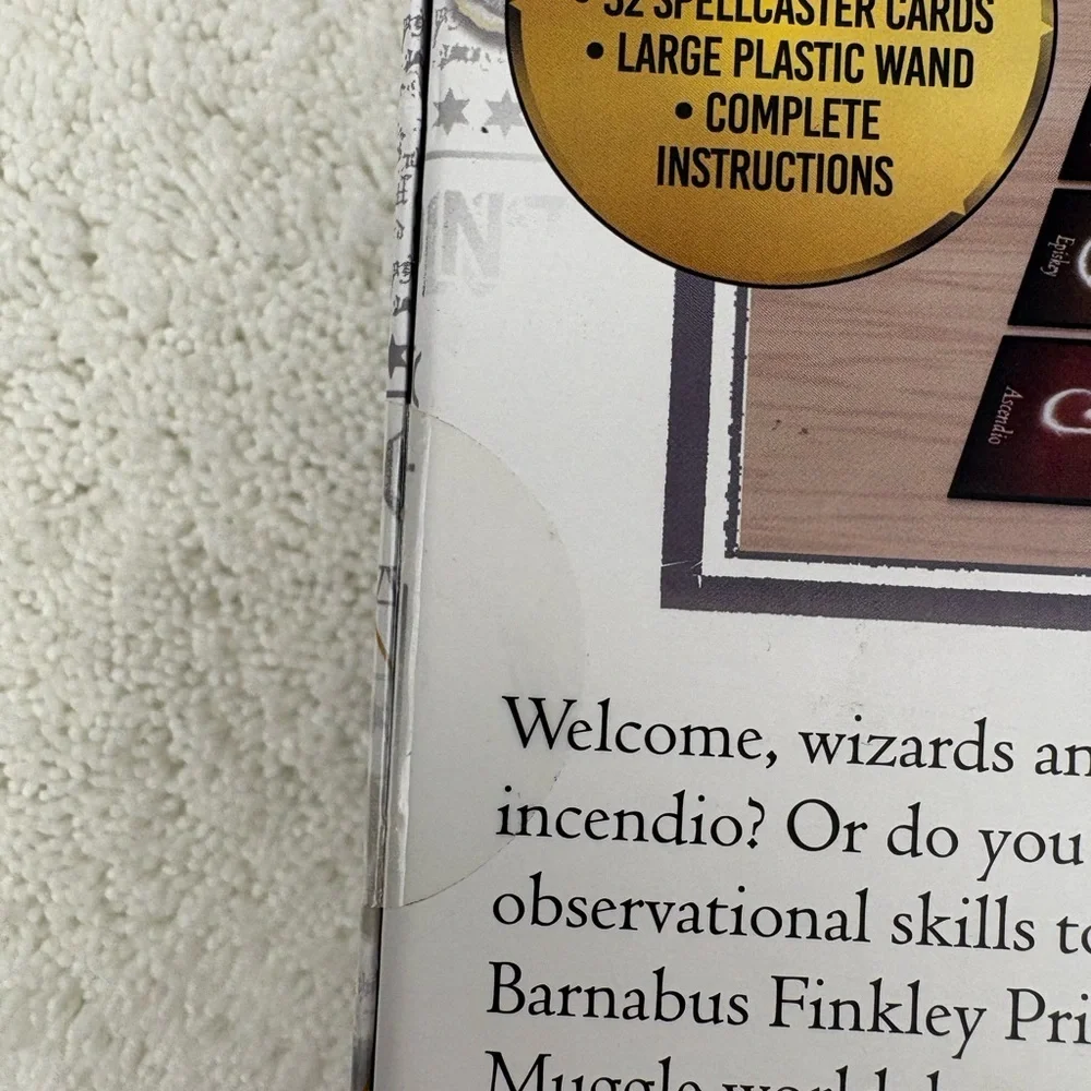 Harry Potter Spellcaster Game by Pressman-A Wand-Based Magic-Casting Game
